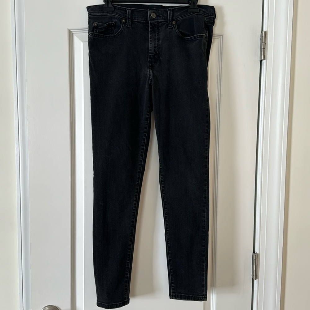 Banana Republic Size 12/Size 31 | Sculpt Skinny Black Denim Jeans